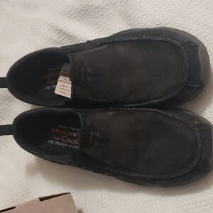 Mens Skechers classic fit vintage washed slip on shoes